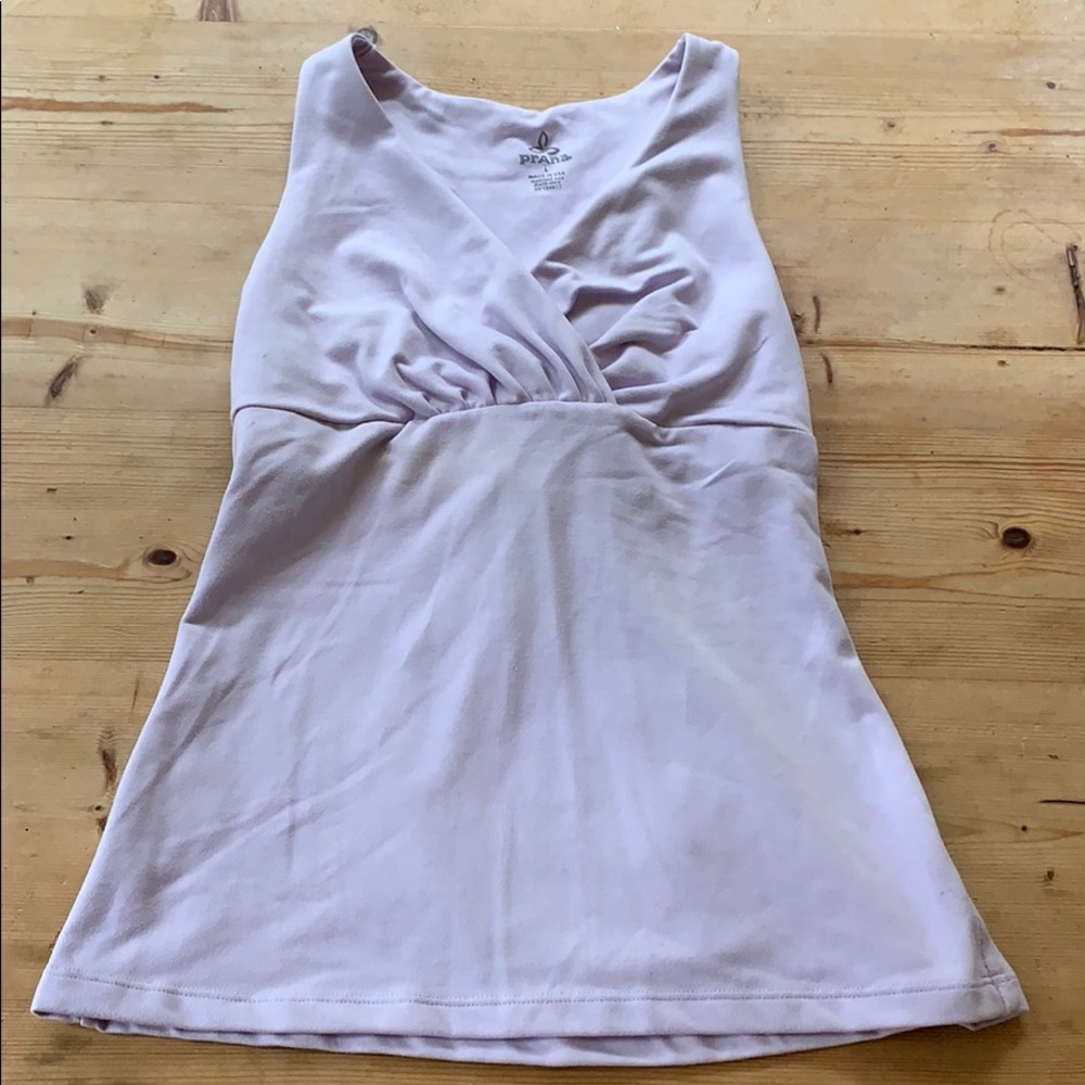Prana Lilac Yoga top